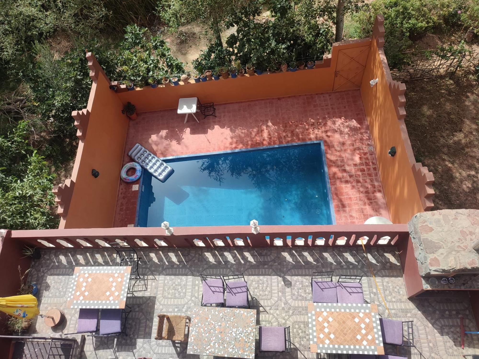 Auberge De La Riviere Du Dades Boumalne Dades Bagian luar foto