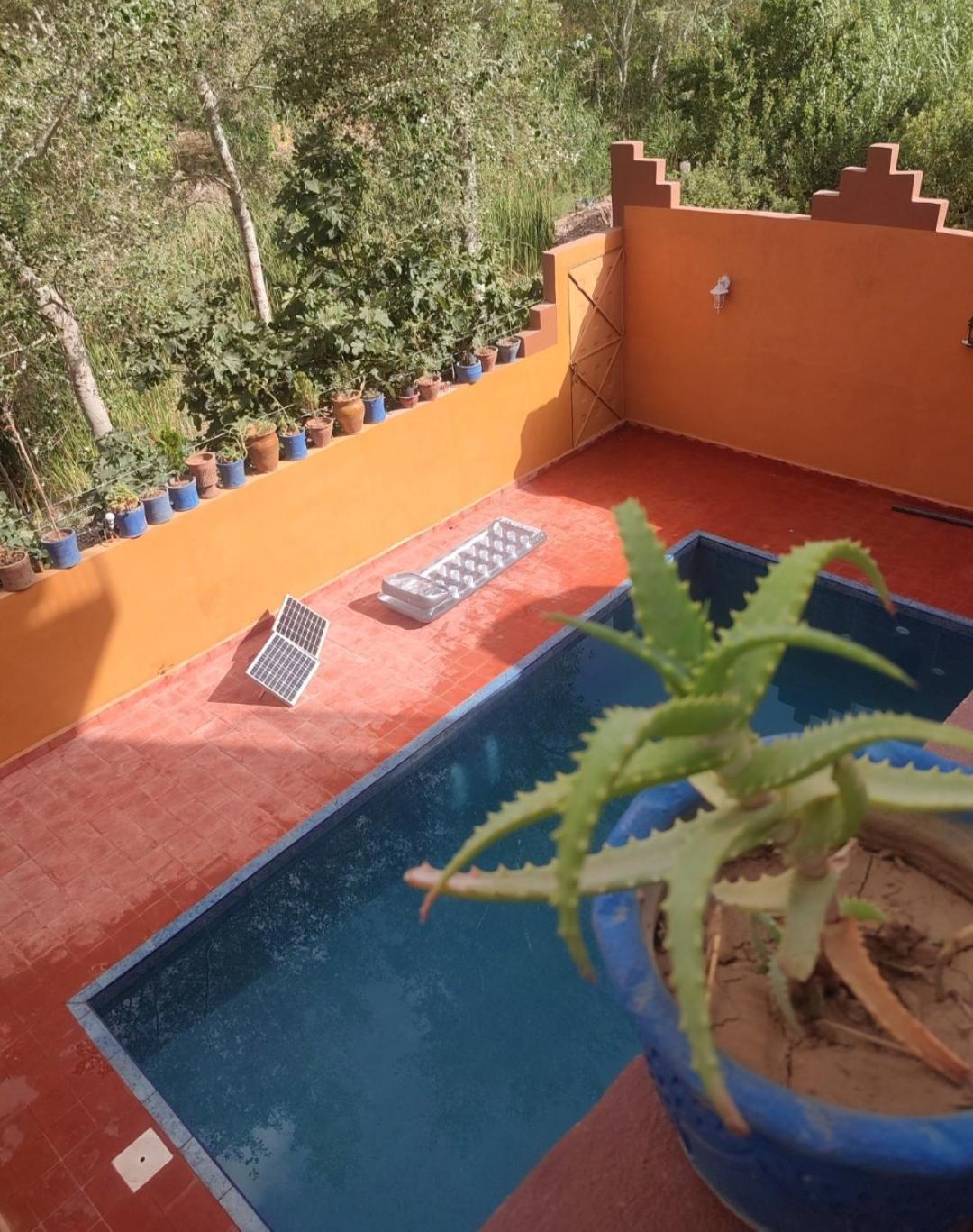 Auberge De La Riviere Du Dades Boumalne Dades Bagian luar foto