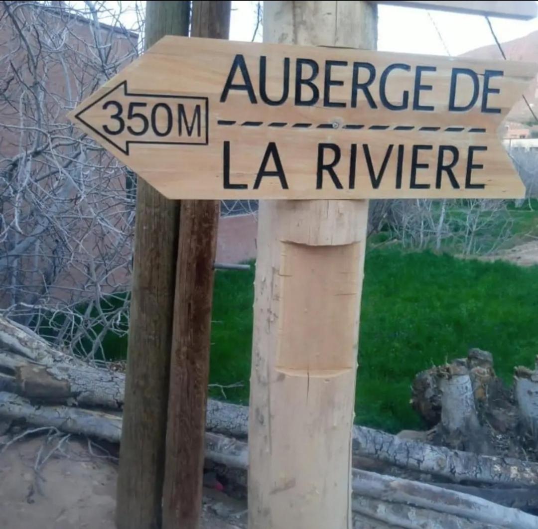 Auberge De La Riviere Du Dades Boumalne Dades Bagian luar foto