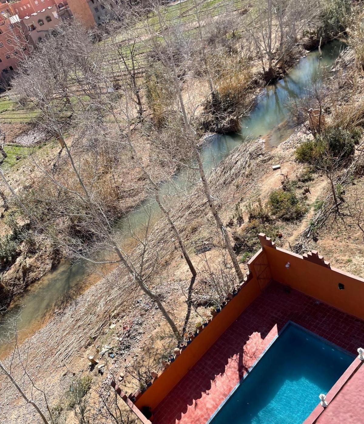 Auberge De La Riviere Du Dades Boumalne Dades Bagian luar foto
